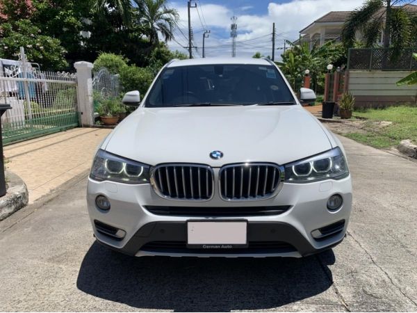 ขายรถ BMW X3 xDrive20I สีขาว ปี 2015 เลขไมค์ 48,000